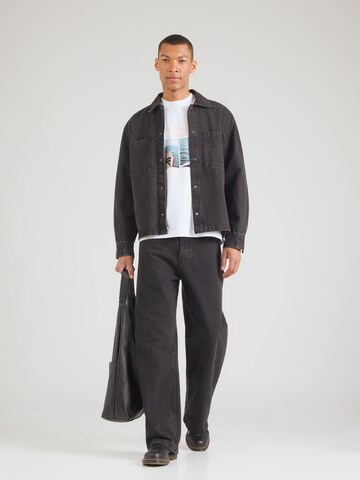 balta JACK & JONES Marškinėliai 'JORNORREBRO'