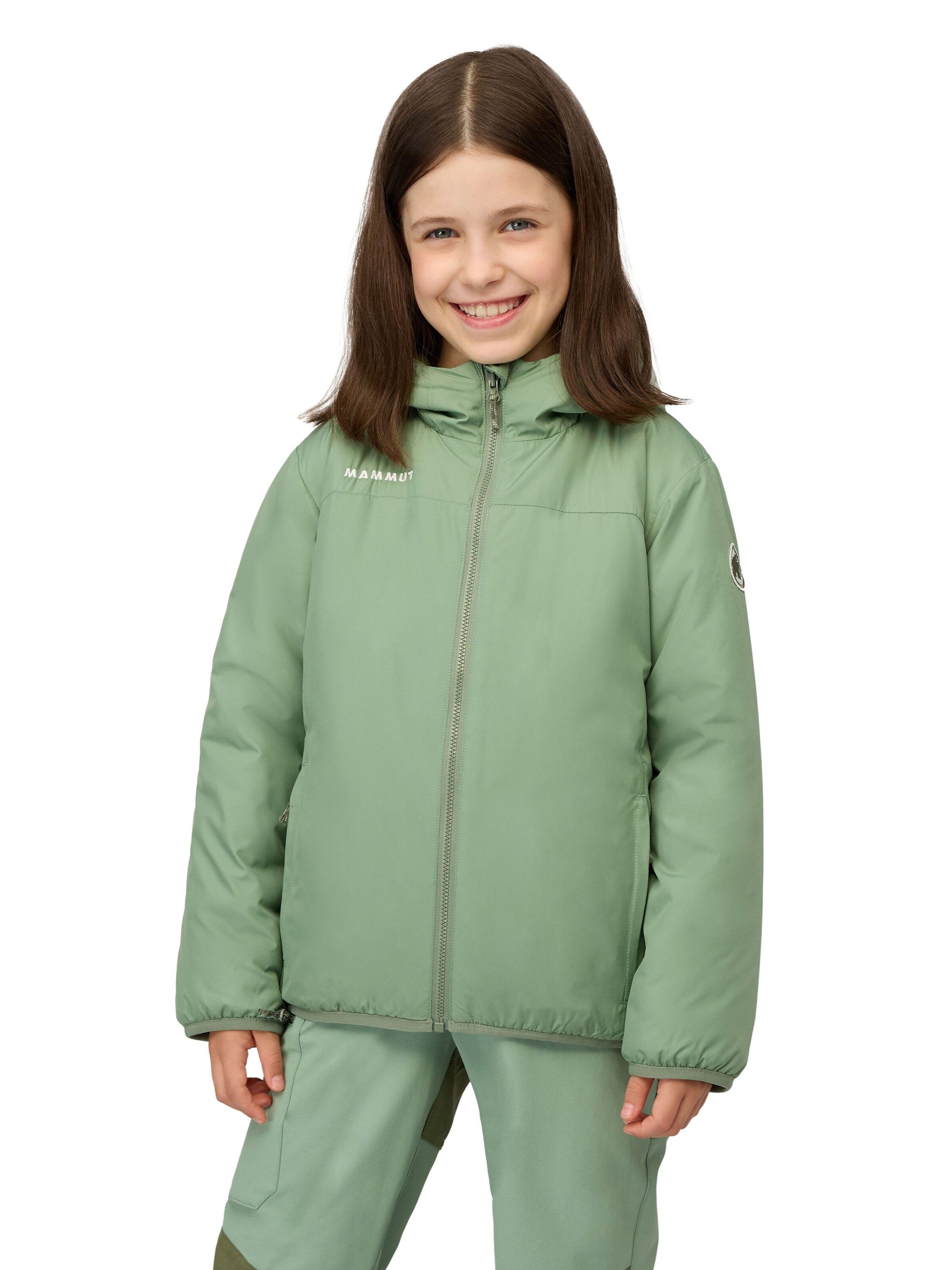 MAMMUT Outdoor jacket 'Rime IN' in Green: front
