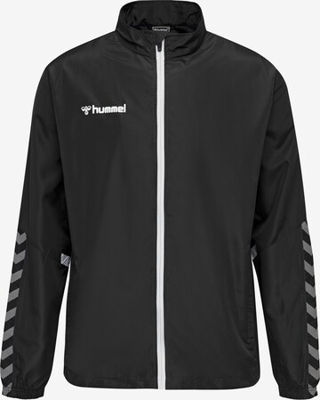 Hummel Sportjacke in Schwarz: predná strana