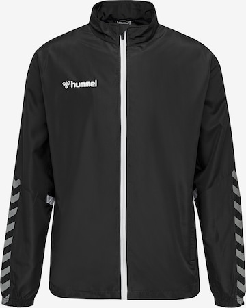 Hummel Athletic Jacket in Black: front