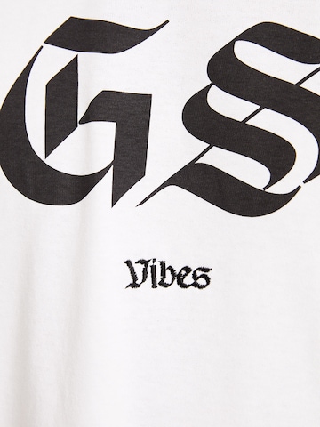 Bershka T-Shirt in Weiß