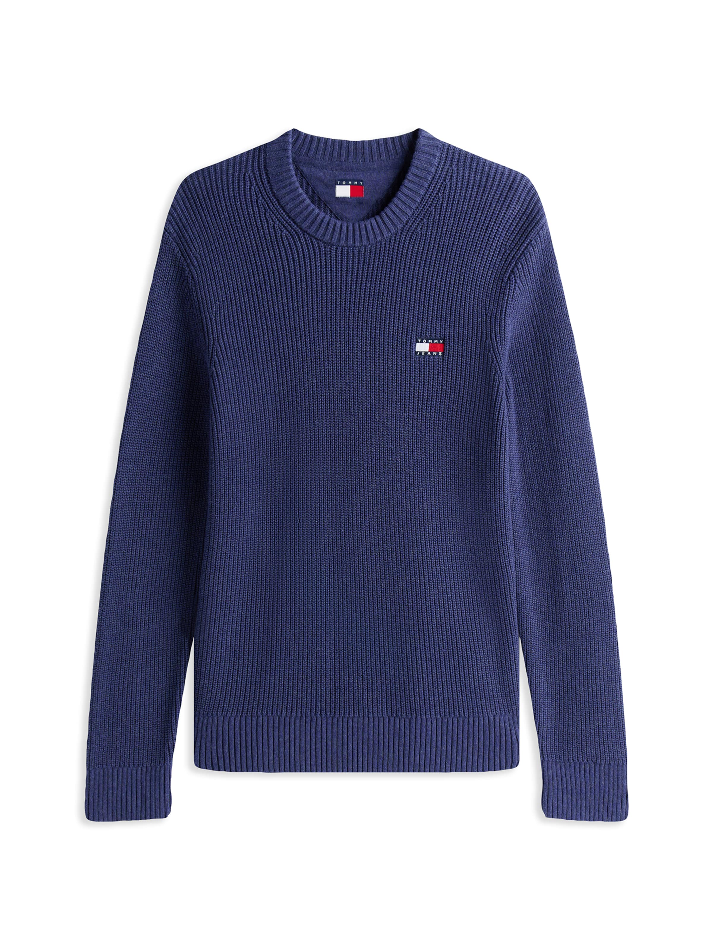 Tommy Jeans Trui in Blauw: voorkant