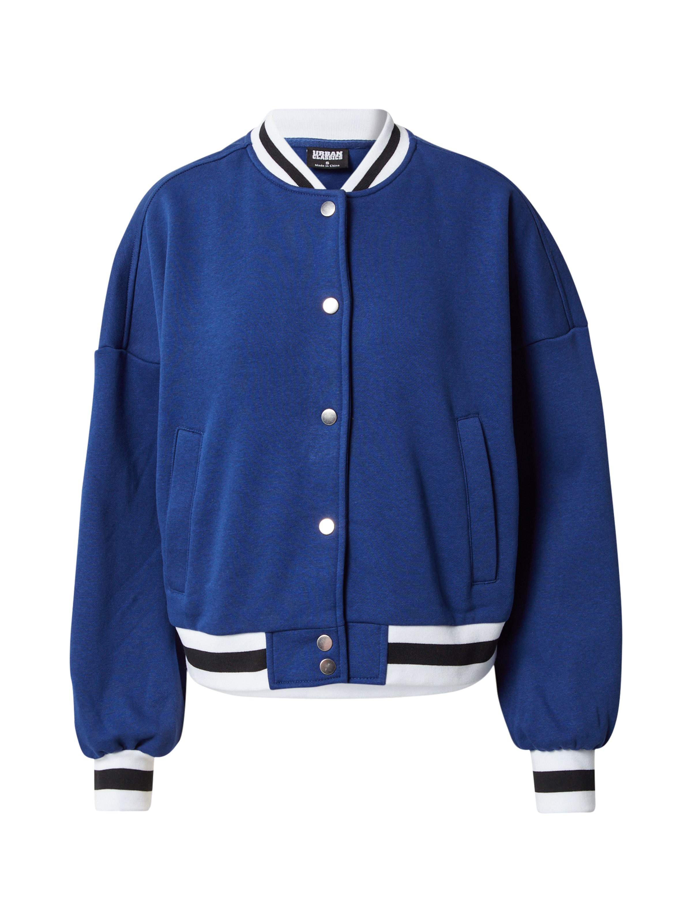 Urban Classics Ζακέτα φούτερ σε μπλε: μπροστά