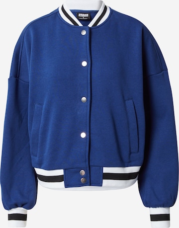 Urban Classics Sweatjacke in Blau: predná strana