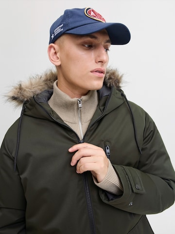 JACK & JONES Winter Parka 'JJCHARLIE' in Green