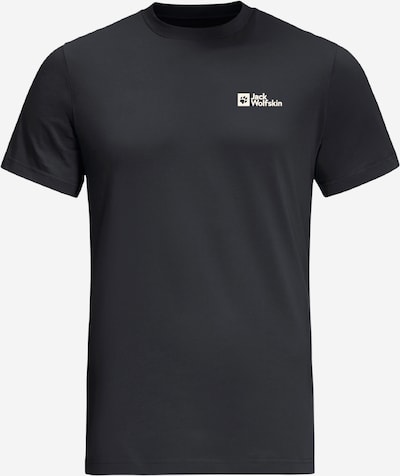 JACK WOLFSKIN Camiseta funcional 'ESSENTIAL' en negro / blanco, Vista del producto