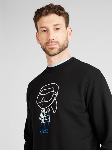 Karl Lagerfeld Sweatshirt in Schwarz