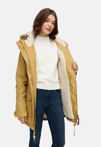 Ragwear Winterjas 'Jane' in Bruin
