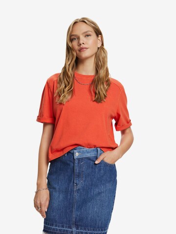 ESPRIT Shirt in Oranje: voorkant