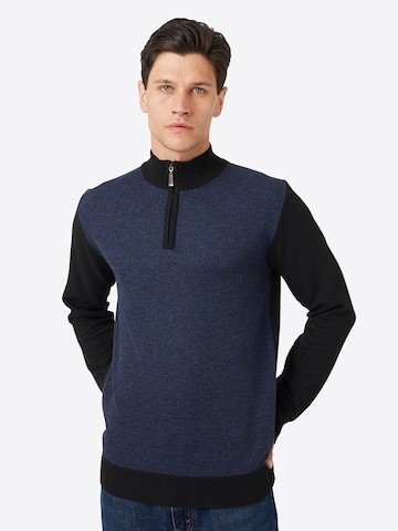 BRAVE SOUL Trui in Blauw: voorkant