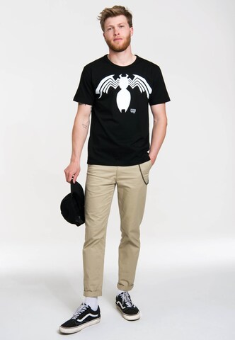 LOGOSHIRT T-Shirt 'Venom' in Schwarz