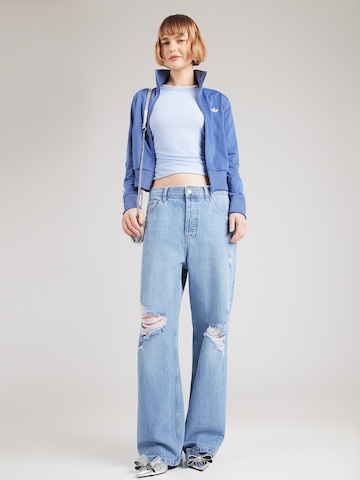 Wide Leg Jean 'COLUMN' TOPSHOP en bleu