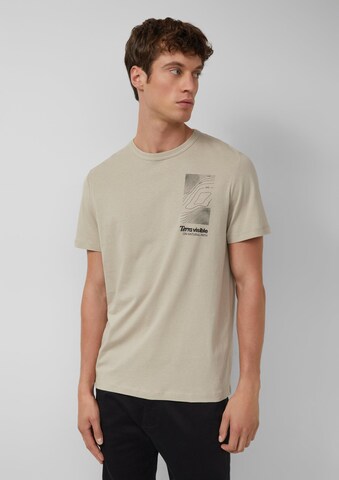 T-Shirt s.Oliver en beige : devant