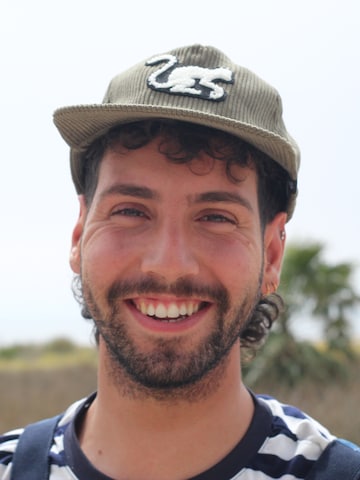 Cappello da baseball sportivo di Surf Monkey in verde