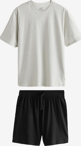 Pyjama court Next en gris : devant