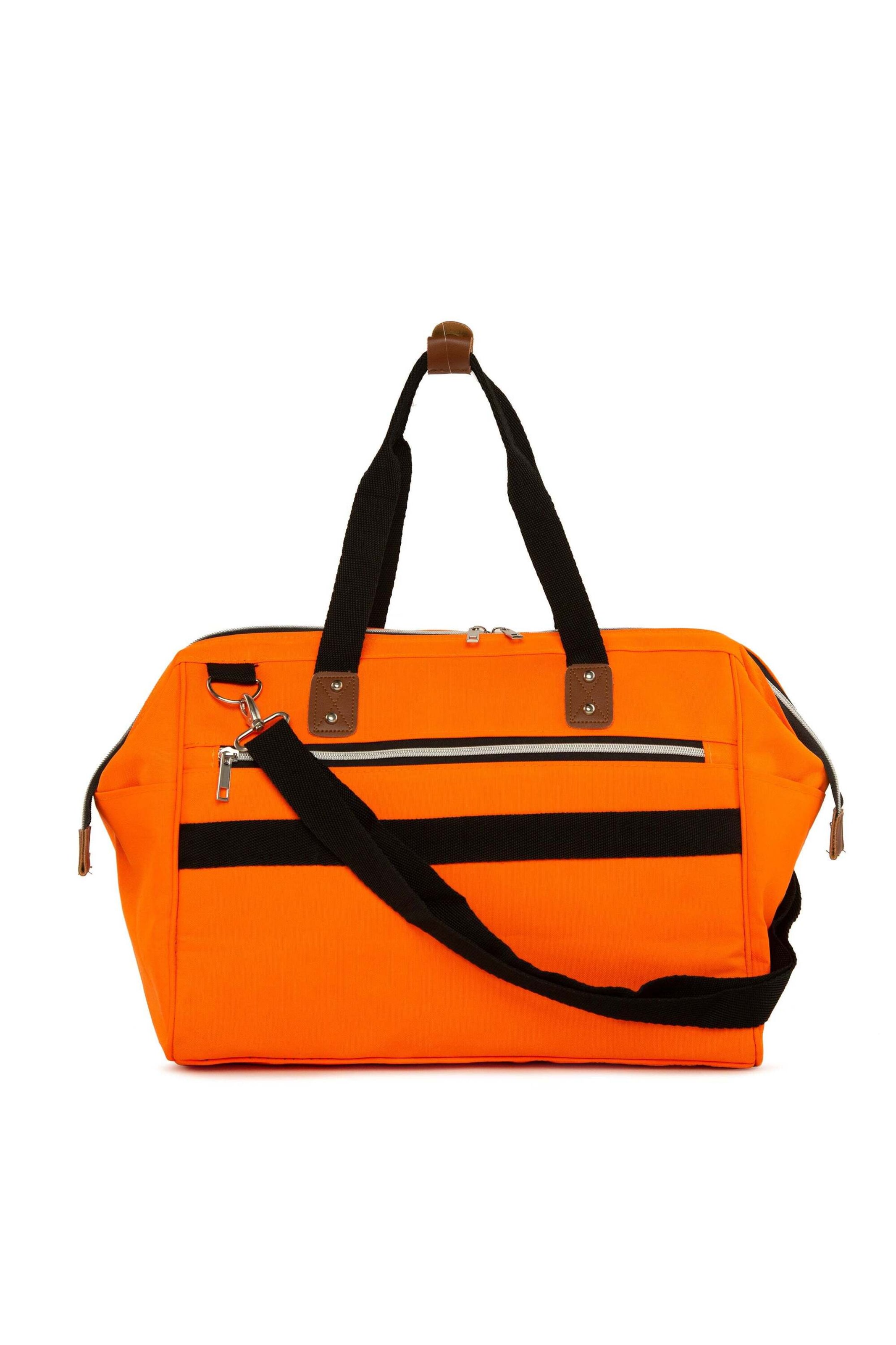 Bagmori Wickeltasche in orange / schwarz, Produktansicht