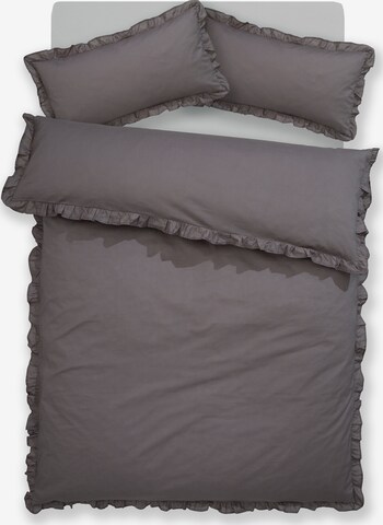HOME AFFAIRE Duvet Cover in Grey: front