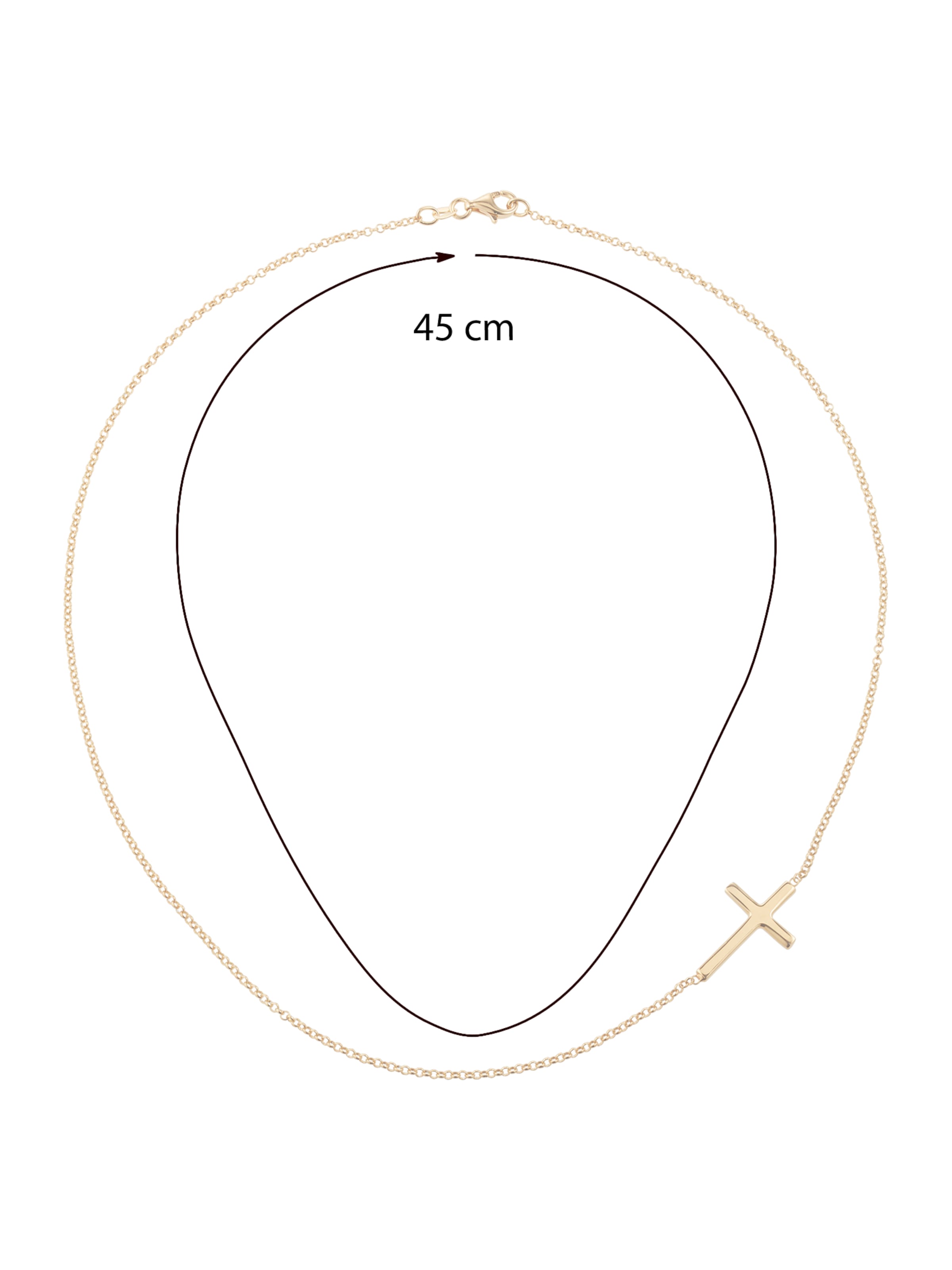 ELLI Řetízek – zlatá