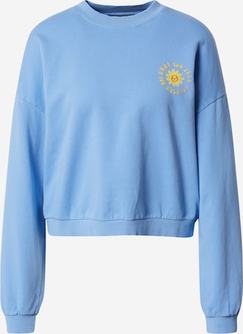 ABOUT YOU x Sofia Tsakiridou Sweatshirt 'Valerie' in Blue: front