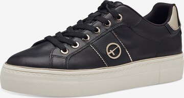 TAMARIS Sneakers laag in Zwart: voorkant