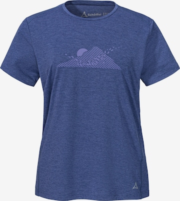 Schöffel Shirt 'Circ Sulten' in Blau: Vorderseite