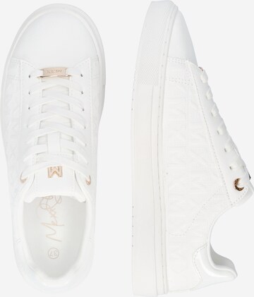 Sneaker low 'Loua' de la MEXX pe alb