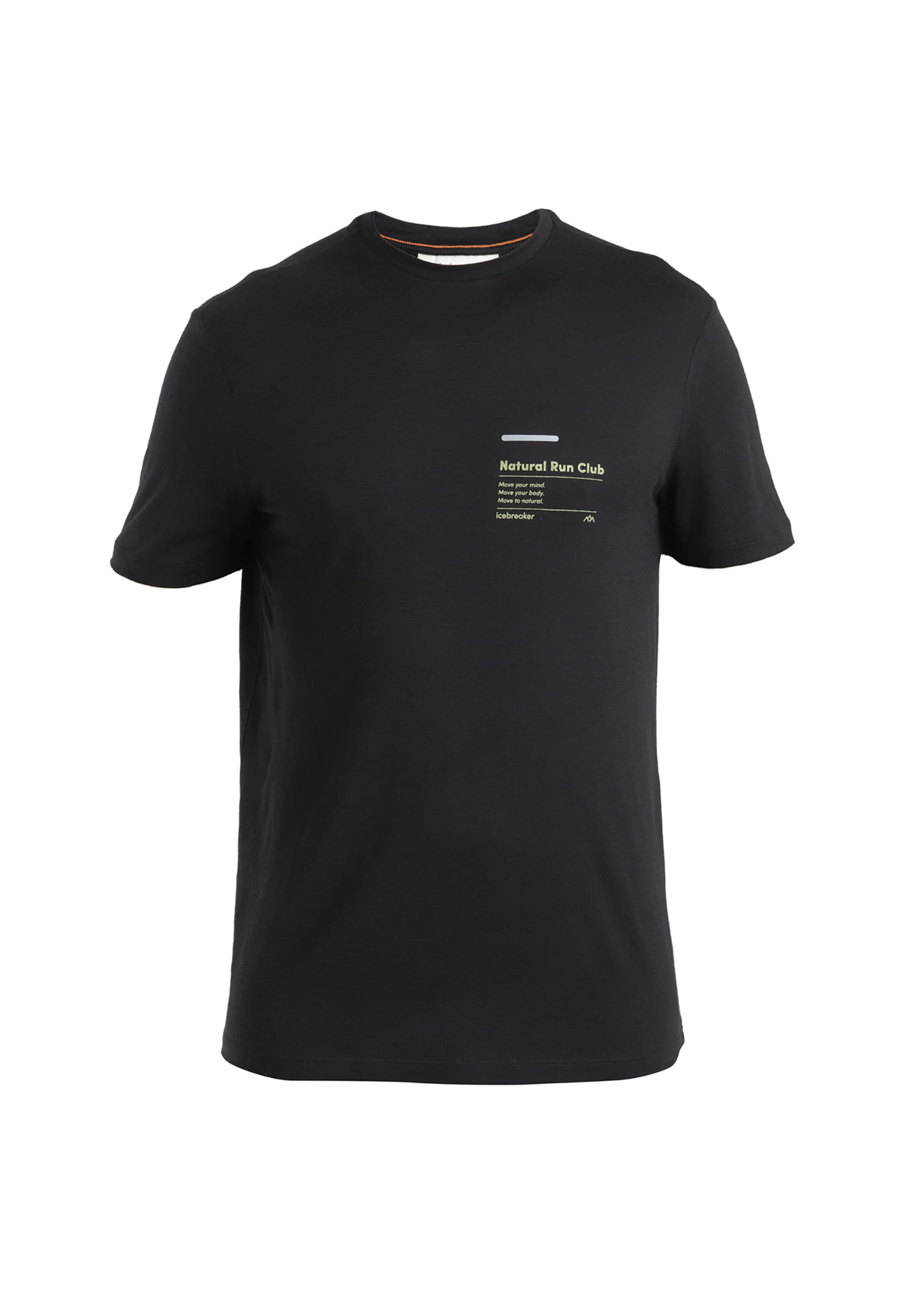 ICEBREAKER Performance Shirt 'Tech Lite III' in Black: front