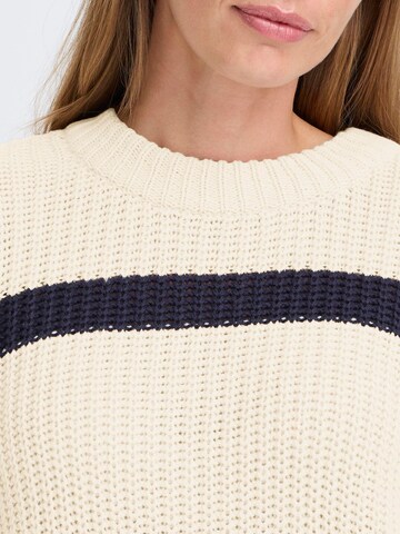 Pullover 'KANNA' di Oxmo in bianco