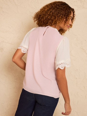 love & roses Blúzka - Ružová