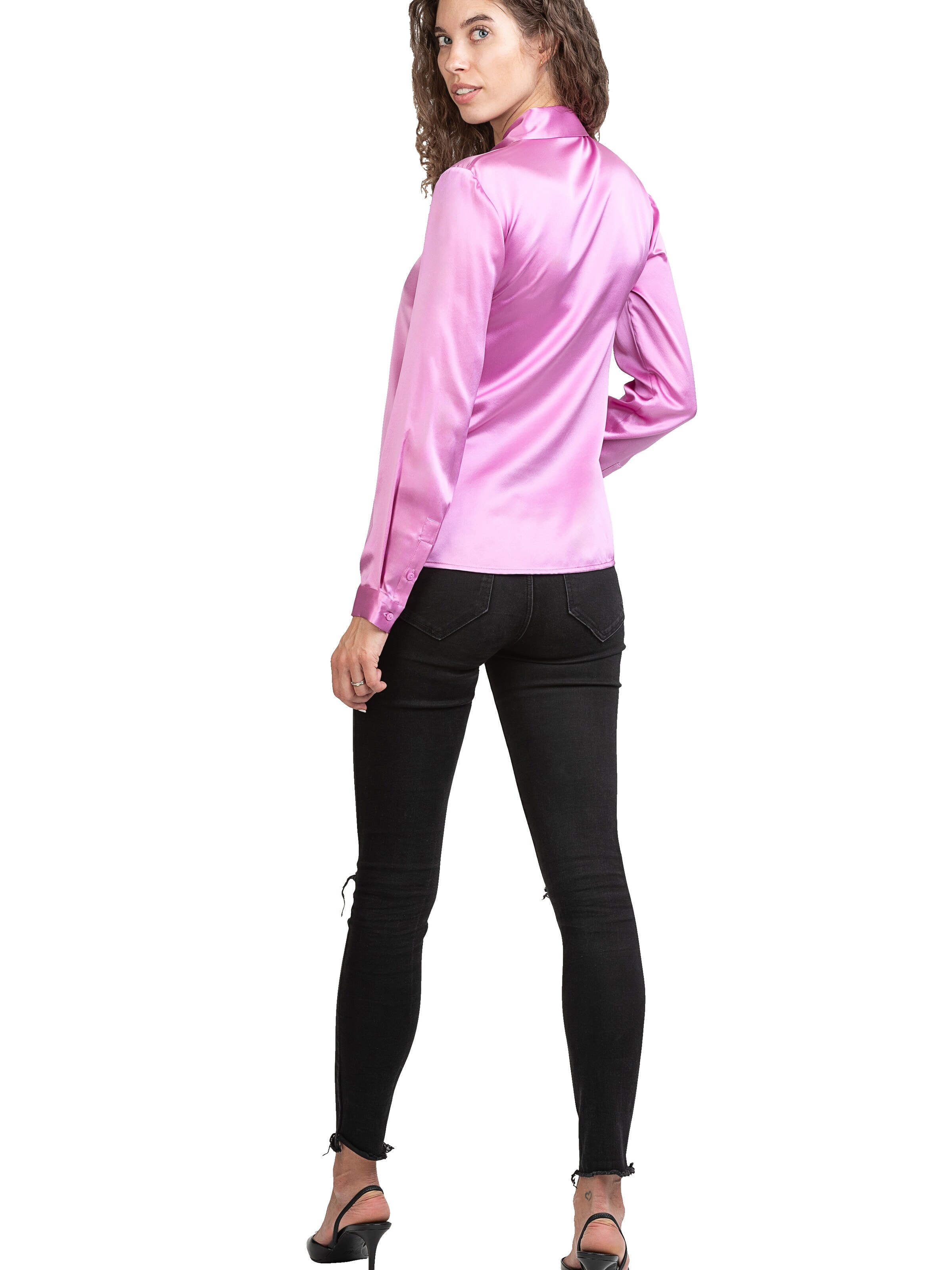 Chemisier 'Seidenbluse Camicia da Donna' Posh Gear en violet