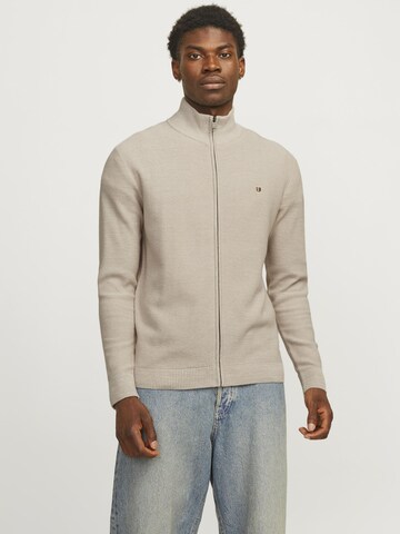 JACK & JONES Cardigan 'JPRBLURONY' i grå: forside