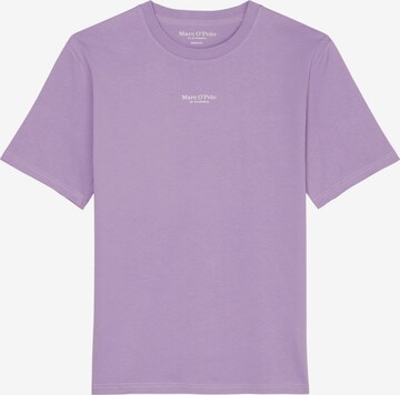 T-Shirt Marc O'Polo en violet : devant