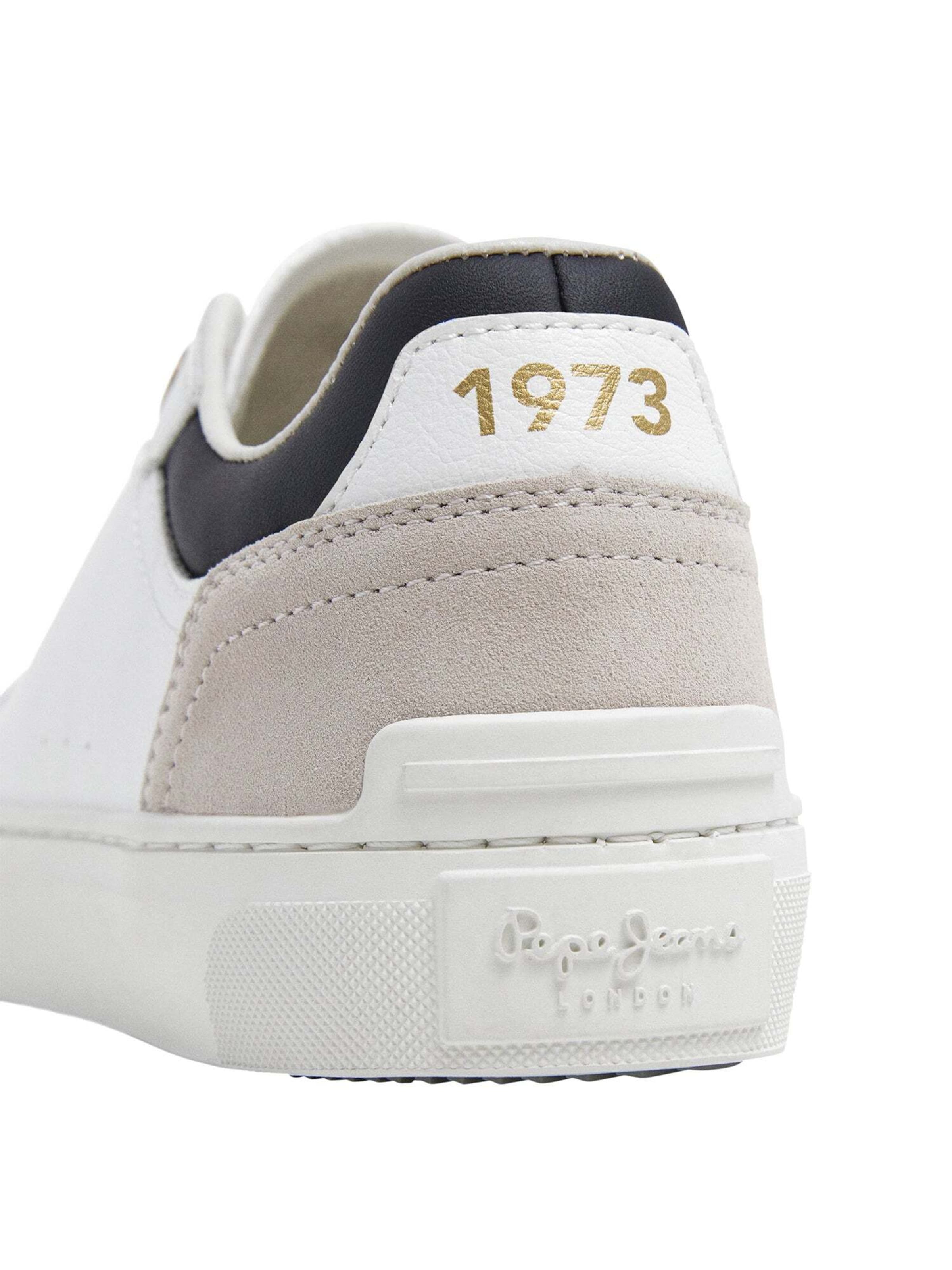 Sneaker bassa 'Camden' di Pepe Jeans in bianco