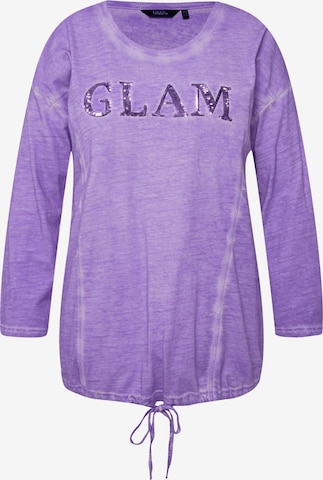 Ulla Popken Shirt in Purple: front