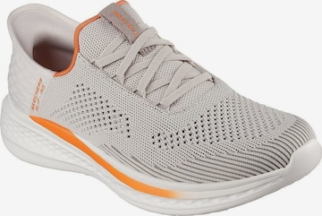 Sneaker bassa di SKECHERS in beige: frontale