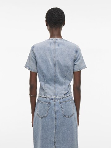 ROUGE EDIT Blouse in Blauw