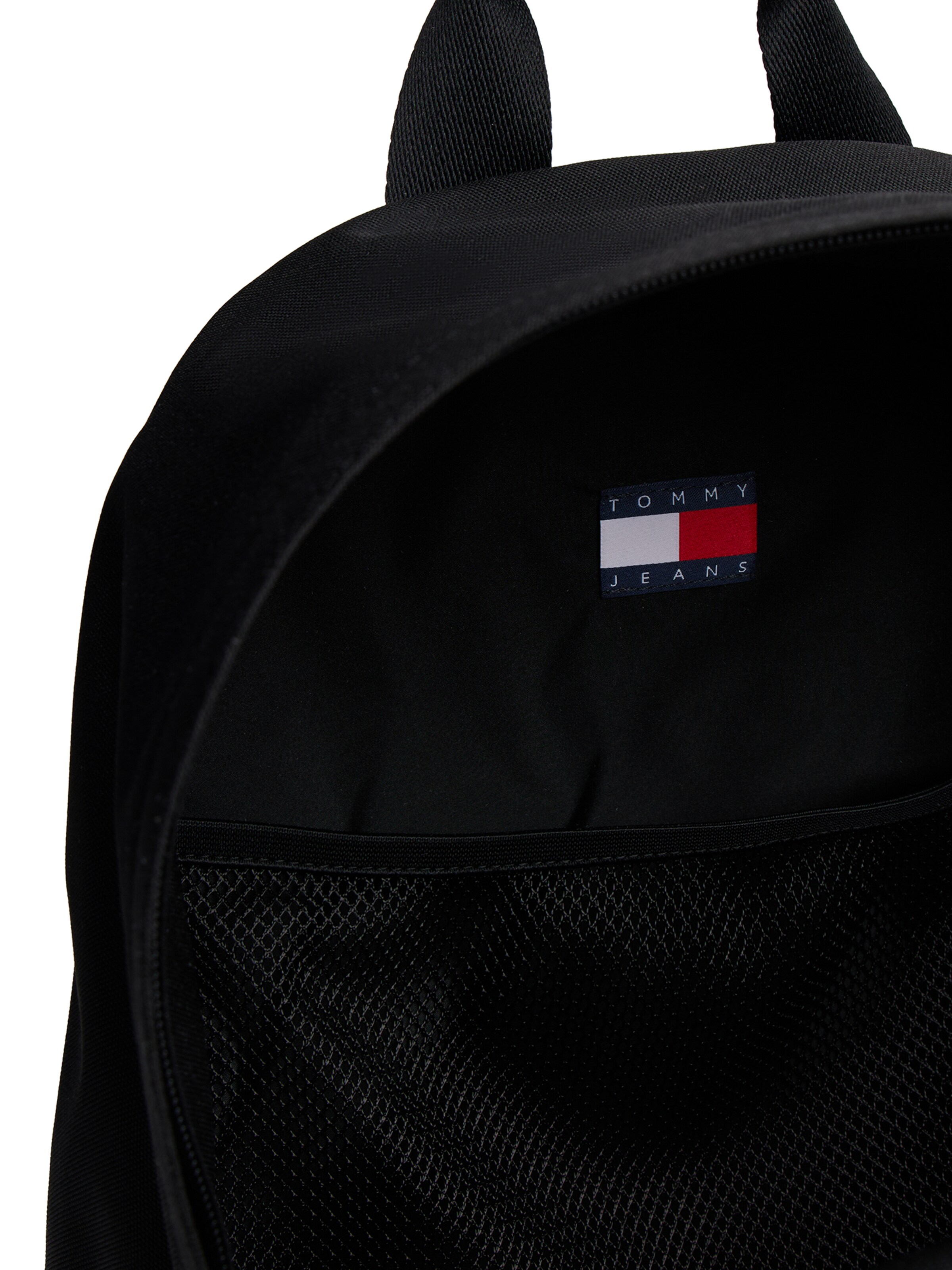 Tommy Jeans Backpack 'ESS' in Black