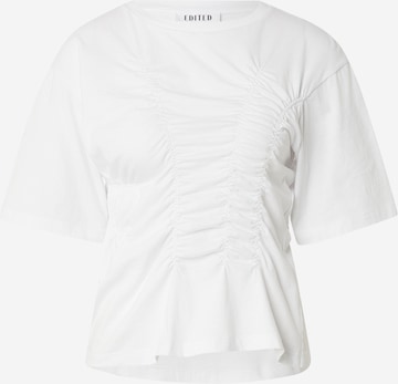 balta EDITED Marškinėliai 'Edith': priekis
