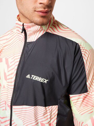 ADIDAS TERREX Athletic Jacket in Green