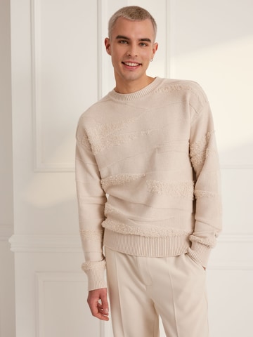 Guido Maria Kretschmer Men Pullover in Beige: predná strana