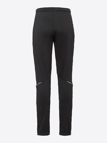 VAUDE Slimfit Outdoorbroek 'Wintry' in Zwart
