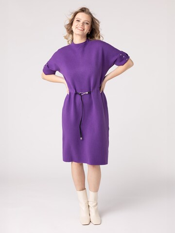 Rochie tricotat de la Quiosque pe mov