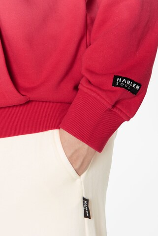 Harlem Soul CAN-NES Hoodie Dip Dyed in Rot