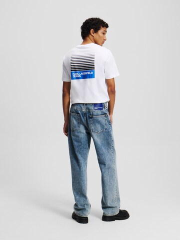 KARL LAGERFELD JEANS - Loosefit Vaquero ' LÄSSIGE JEANS ' en azul