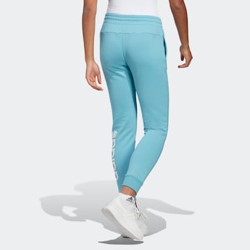 Effilé Pantalon de sport 'Essentials' ADIDAS SPORTSWEAR en bleu