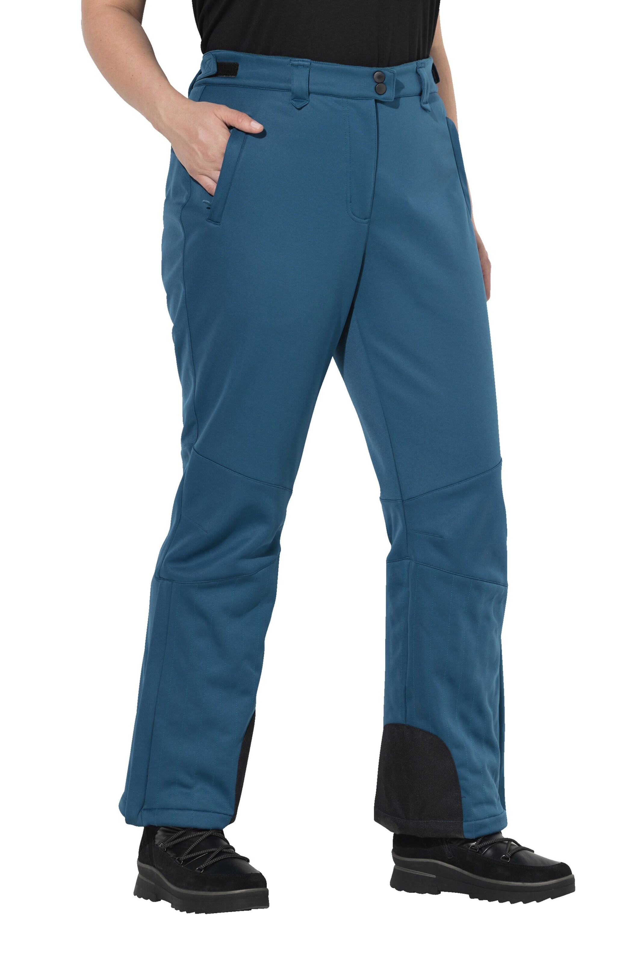 Ulla Popken Tapered Hose in Blau