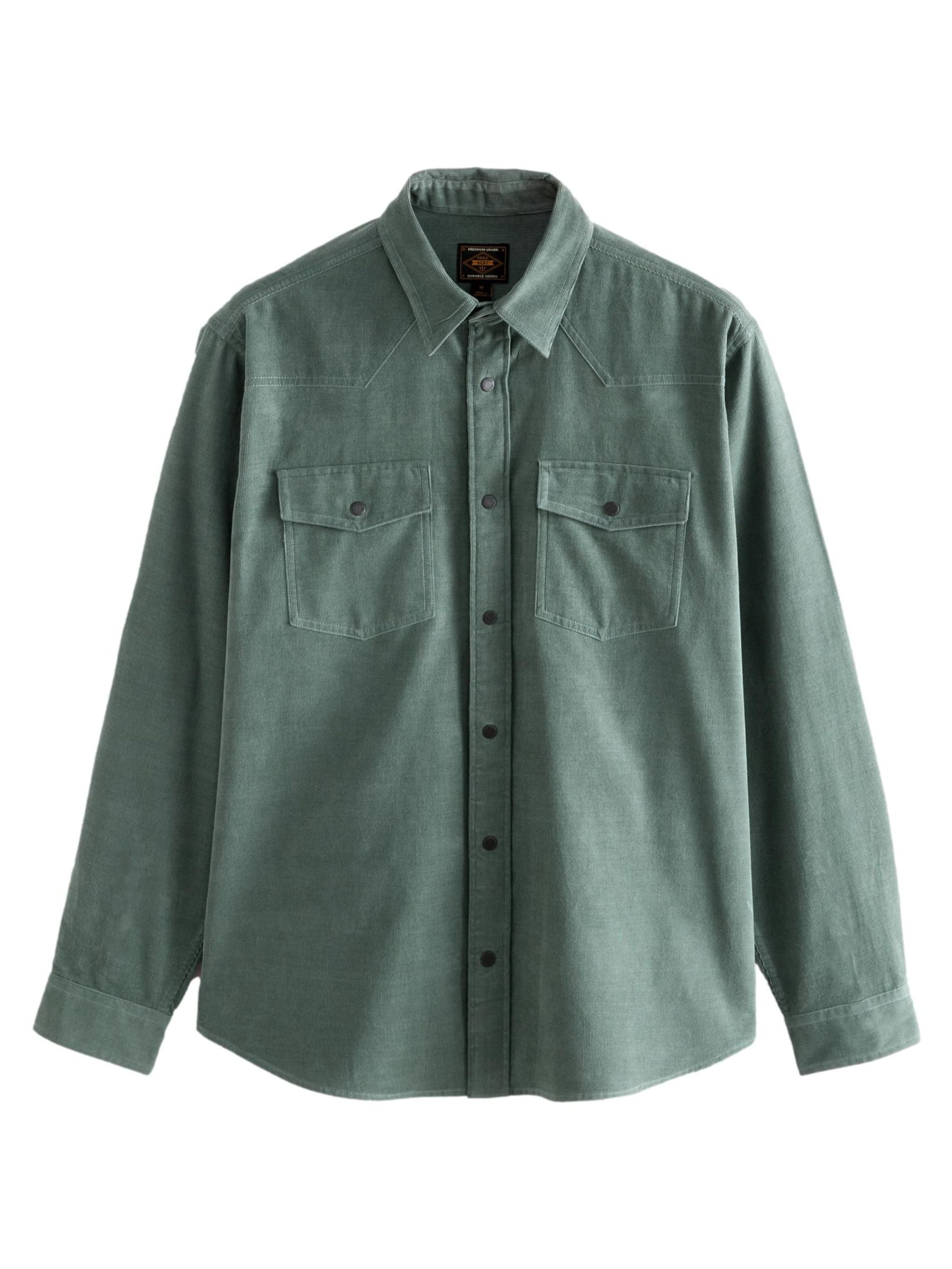 zaļš Next Standarta piegriezums Krekls 'Western': no priekšpuses