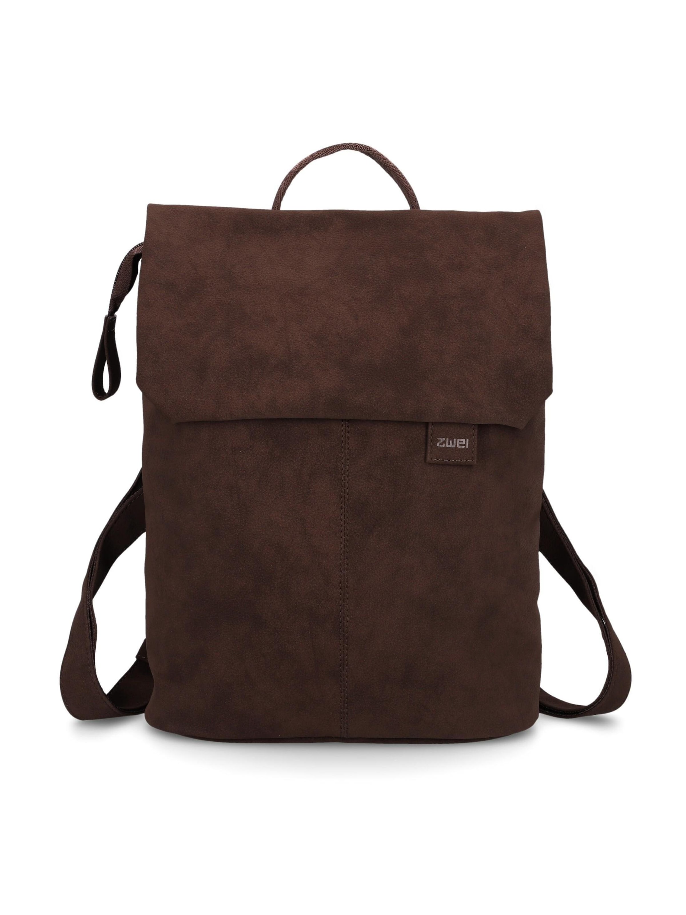 ZWEI Rugzak 'MADEMOISELLE.M MR13' in Bruin