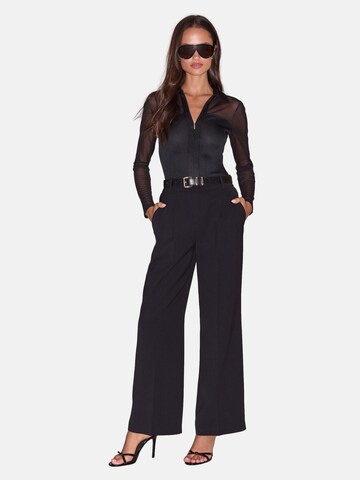 Lipsy Blouse in Black: front
