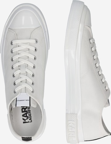Sneaker low 'KAMPUS III' de la Karl Lagerfeld pe alb